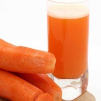 suco detox de cenoura